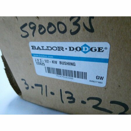 Dodge 3-1/2IN QD BUSHING 120625 JX3-1/2-KW